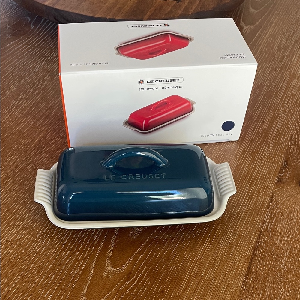Le Creuset butter dish